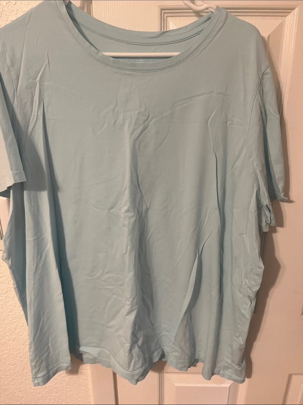 Lands' End Pastel Blue Crew Neck T-Shirt